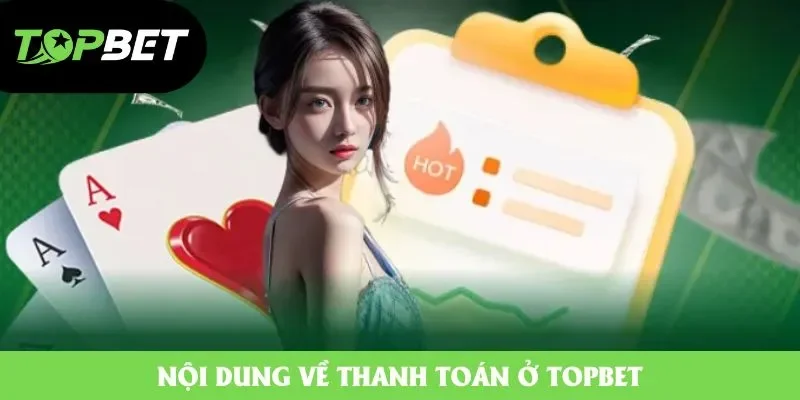 Nội dung về thanh toán ở Topbet Nội dung về thanh toán ở Topbet