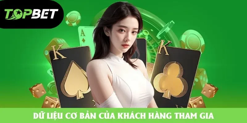 Dữ liệu cơ bản của khách hàng tham gia Dữ liệu cơ bản của khách hàng tham gia